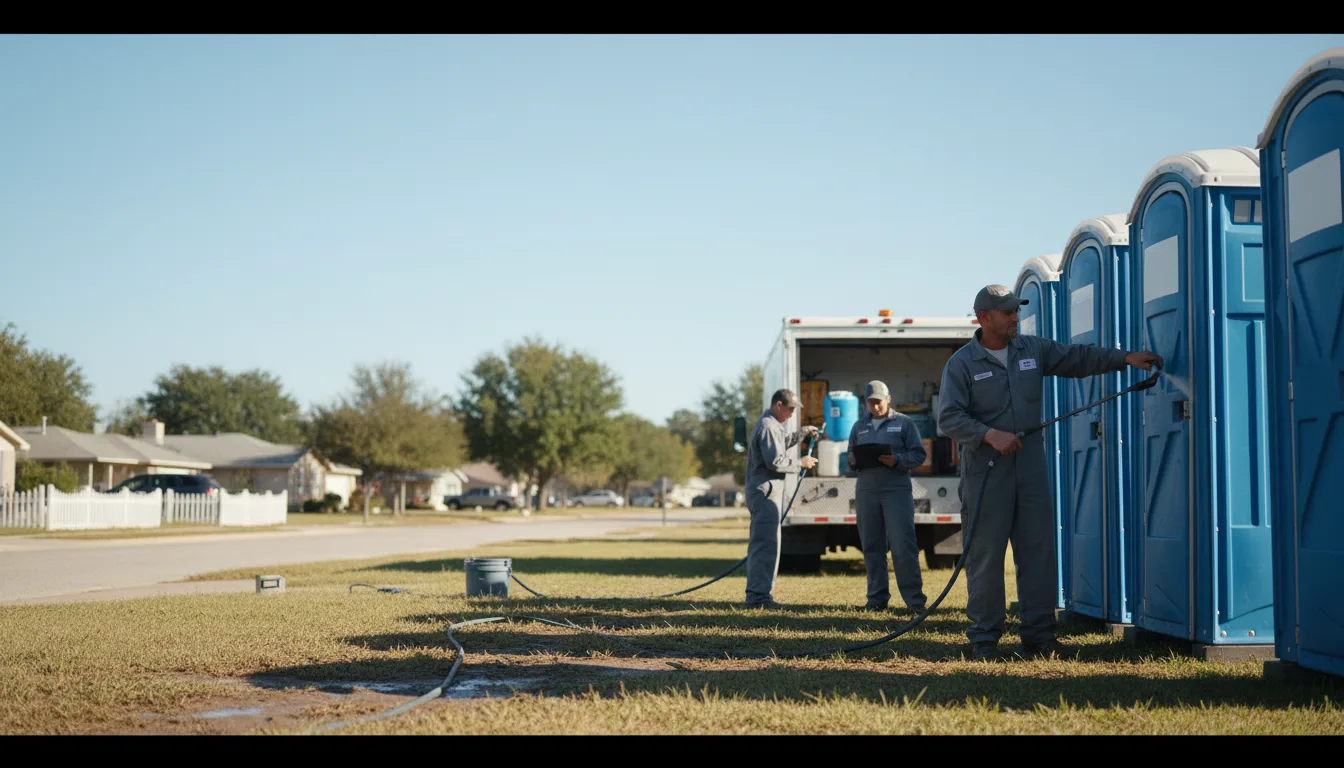 Long-Term Portable Toilet Rental in Wilson, LA near me